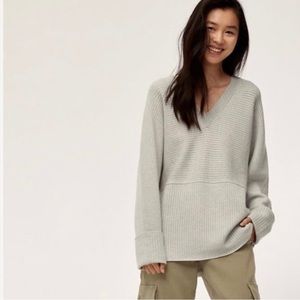 ARITZIA WILFRED FREE Belgard Merino Wool Sweater NWT